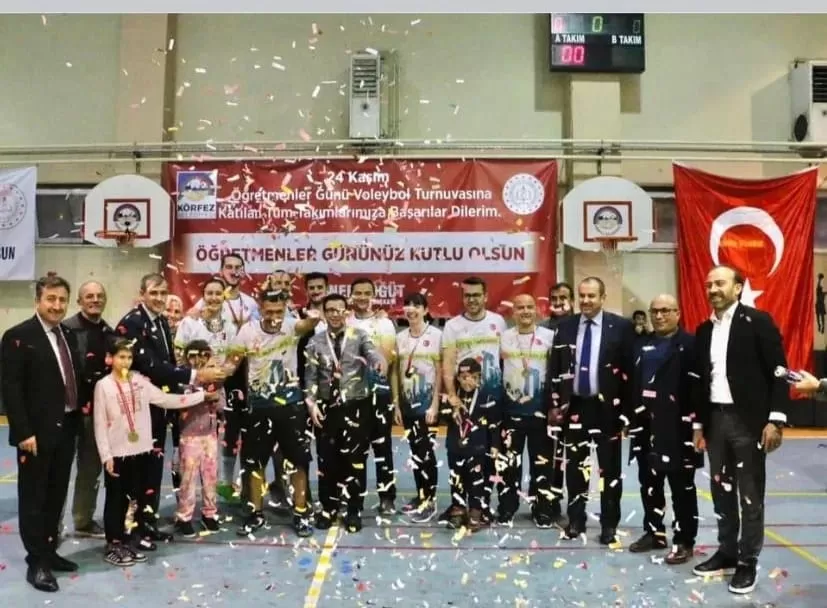 24 KASIM ÖĞRETMENLER GÜNÜ VOLEYBOL TURNUVASI ŞAMPİYONLUĞU