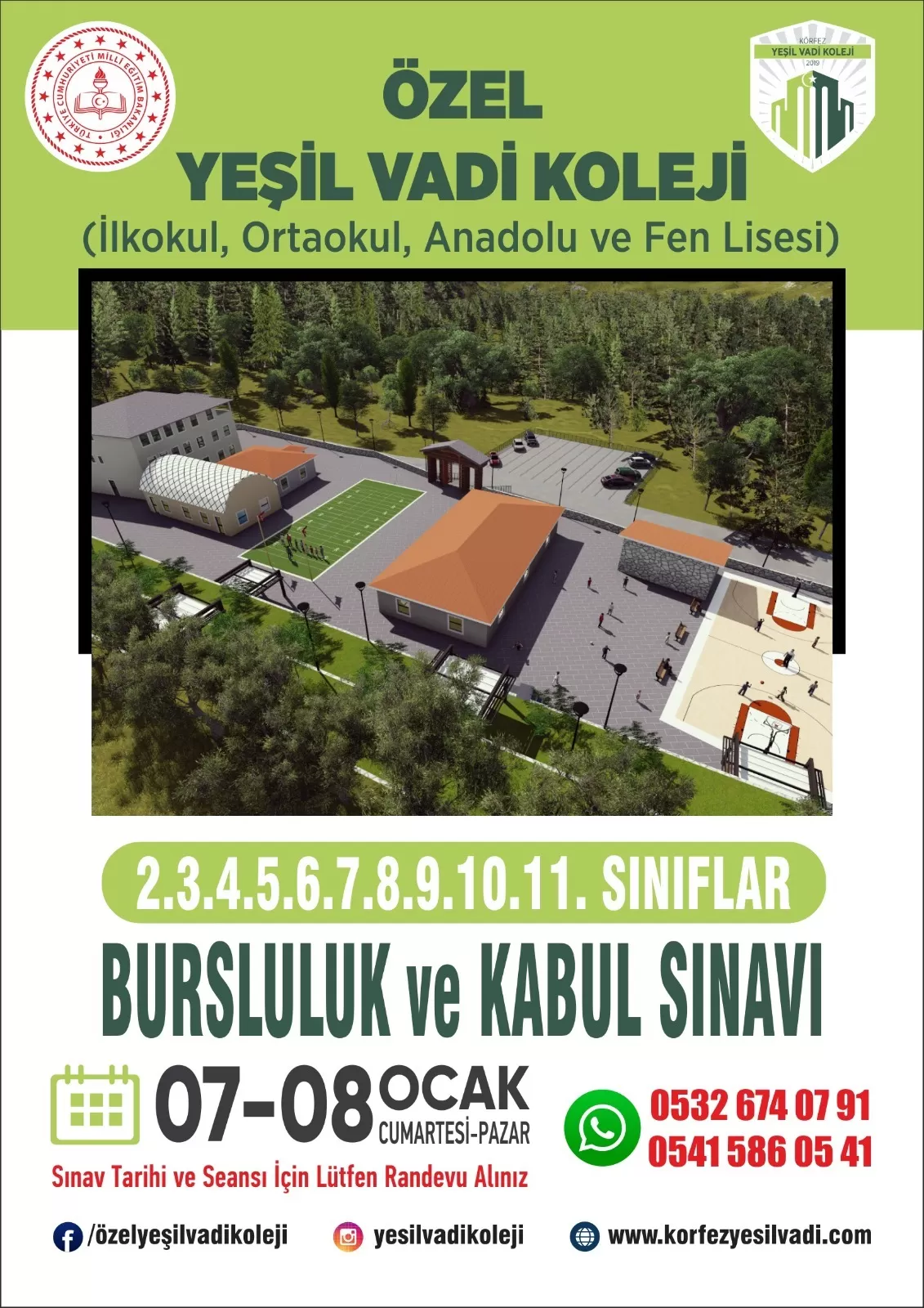 BURSLULUK VE OKULA KABUL SINAVIMIZ